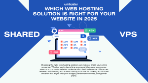 VPS hosting and shared hosting