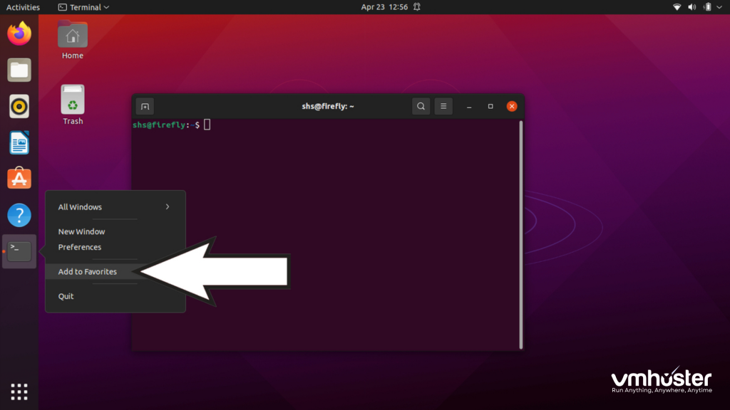 ubantu desktop screenshot