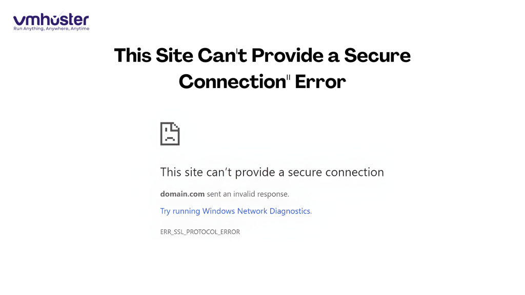 “This Site Can’t Provide a Secure Connection” Error: What It Means and How to Fix It